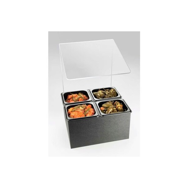 Cal Mil Plastics Cal-Mil 658 Salsa / Condiment Bar 14"W x 15"D x 20"H - 658