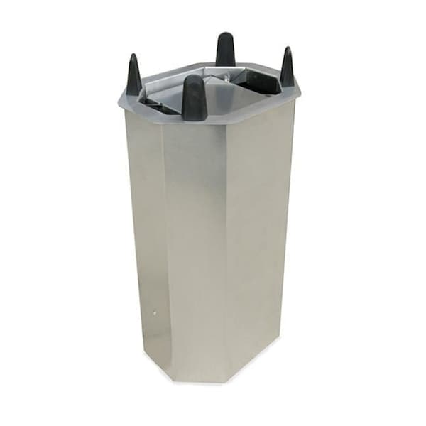 Lakeside Shielded Drop-In Oval Plate Dispenser; 9-1/2"x12-3/4"to10-1/4"x13-1/2" - V5013