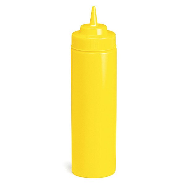 Tablecraft Wide Mouth Mustard, 63mm, Cone, 24OZ, PK12 - 12463M