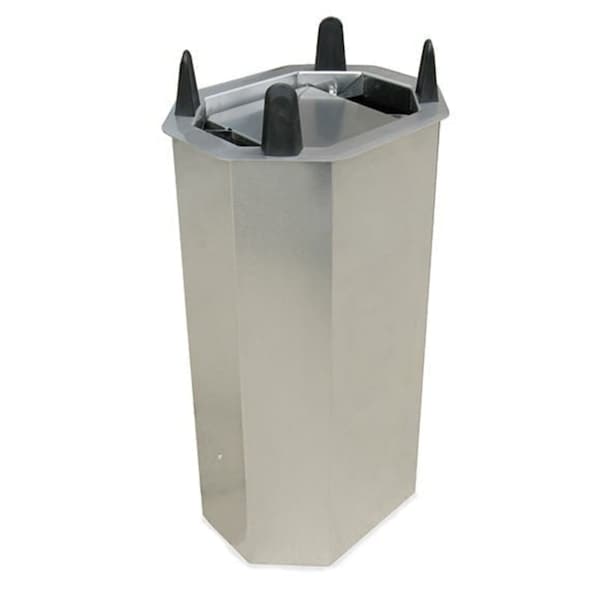 Lakeside Shielded Drop-In Oval Plate Dispenser; 6-3/4"x9-3/4" to 7-3/4"x10-1/2" - V5010