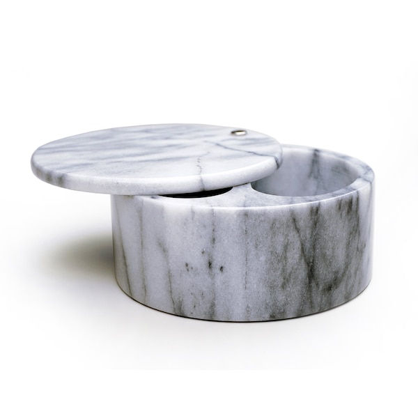 Rsvp International Salt Box - White Marble - SBX-W