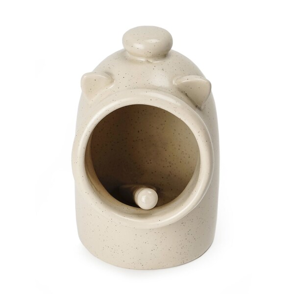 Rsvp International Stoneware Salt Pig - Oat, 2PK - PIG-OAT