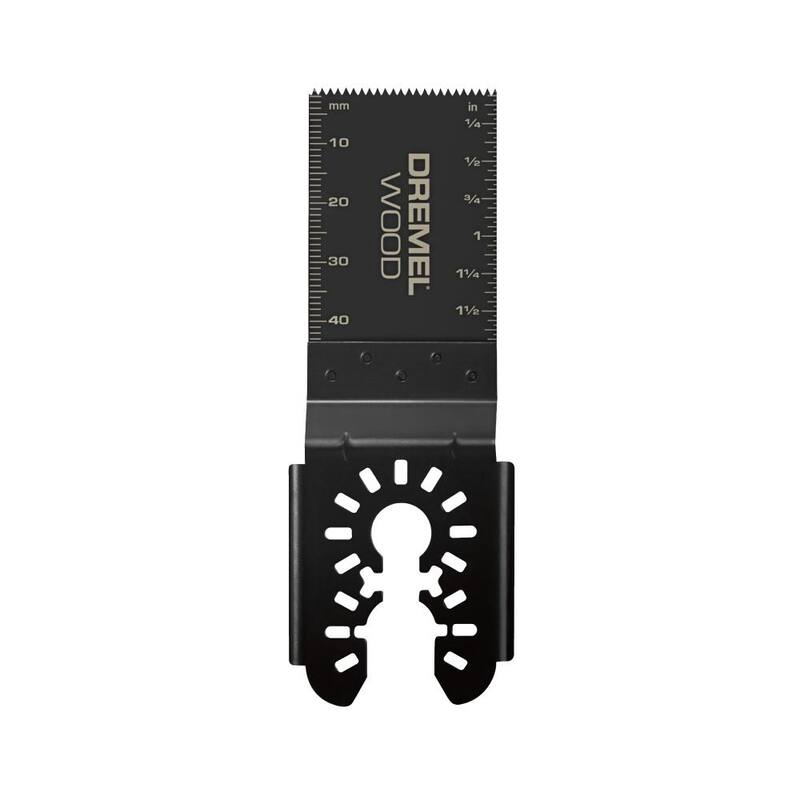 Cuchilla universal para herramienta multifuncional oscilante de corte en madera de 1-1/4 pulgadas (1 pieza) - MM480U