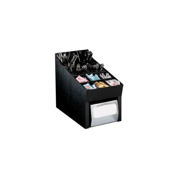 Dispense Rite Dispense-Rite Countertop Silverware, Condiment and Napkin Organizer - NLO-SWNH