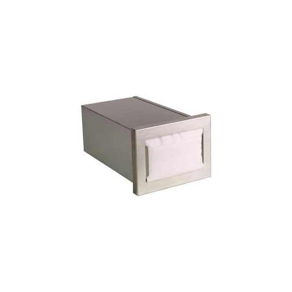 Dispense Rite Dispense-Rite Built-In Napkin Dispenser - Stainless Steel - CMND-1