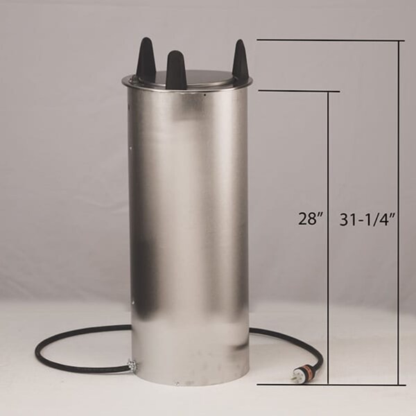 Lakeside Regular Heated Drop-In Plate Dispenser - Fits Plates Up to 5" - 6000
