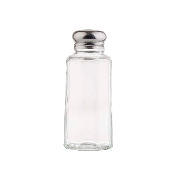 Tablecraft Tablecraft 2 oz. Paneled Glass Salt And Pepper Shaker, PK48 - C155-12