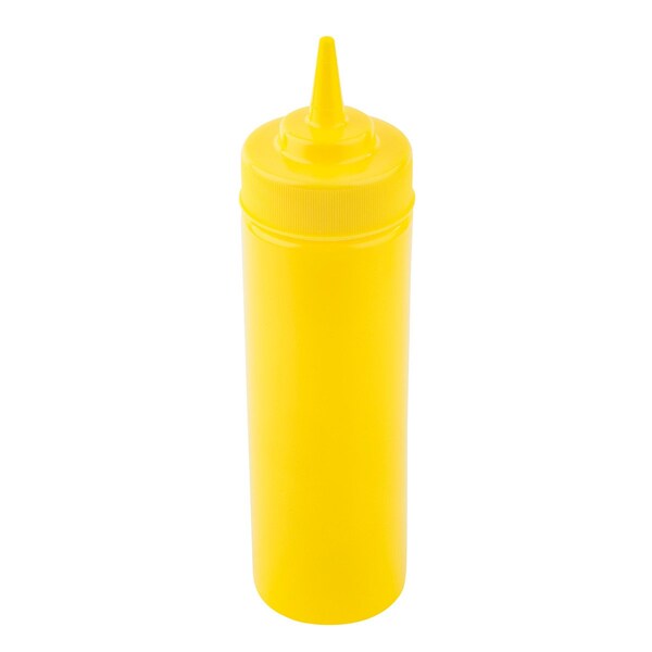 Tablecraft Wide Mouth Mustard, 53 mm, Cone, 12OZ, PK12 - 11253M