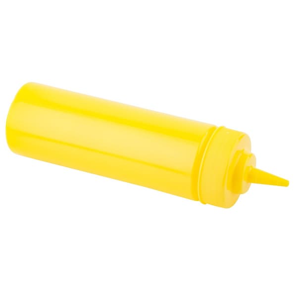 Tablecraft Wide Mouth Mustard, 53 mm, Cone, 12OZ, PK12 - 11253M