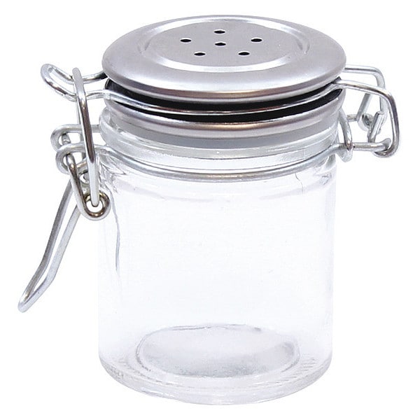 Tablecraft Rsealble Salt Pppr Shkr, SS Clp Top, 1.5OZ - H15S&P