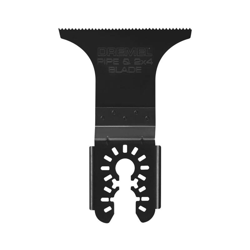 Dremel Universal 2-3/4 in. Cuchilla de herramienta múltiple oscilante para corte de bi-metal/madera/panel de yeso (1 pieza) - MM494U