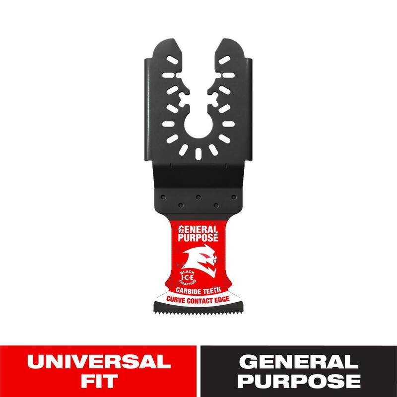 DIABLO 1-1/4 pulgadas AMPED Demo Demon Universal Fit Carbide Teeth Oscillating Tool Blade para Cortes de Propósito General - DOU125CGP