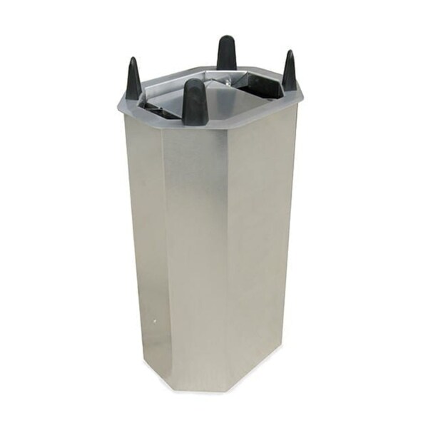 Lakeside Shielded Drop-In Oval Plate Dispenser; 9-3/4"x13-3/4"to10-3/4"x14-1/2" - V5014