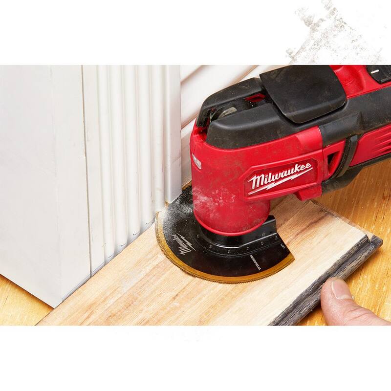 Juego de hojas para herramienta oscilante Milwaukee con hoja para yeso de 5 en 1 (9 piezas) - 49-10-9212-49-25-2281