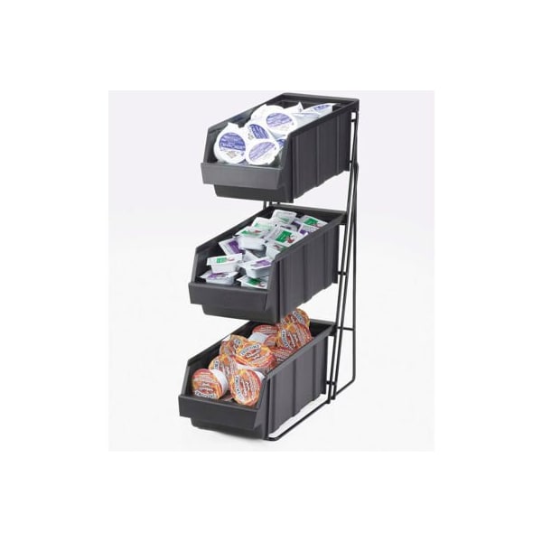 Cal Mil Plastics Cal-Mil 841 Iron Condiment Display 14"W x 9"D x 7"H - 841