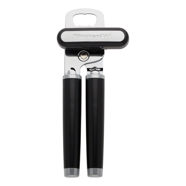 Lifetime KitchenAid Black ABS/Stainless Steel Manual Bottle/Can Opener - KE199OHOBA