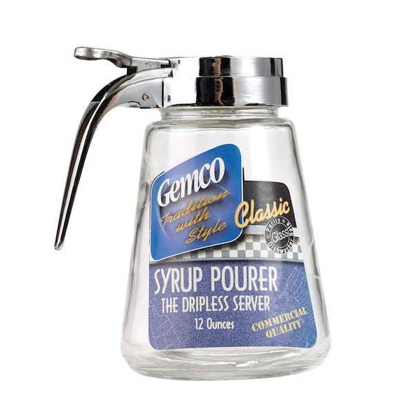 Lifetime Lifetime Clear Glass Syrup pourer Syrup Dispenser 1 pk - 5078607