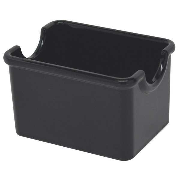 Carlisle Foodservice Sugar Caddy, 20 Packet, Black, PK24 - 4550GR03