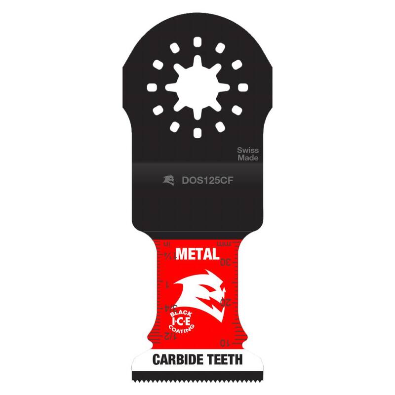 DIABLO 1-1/4 in. AMPED Steel Demon Starlock Hoja Oscilante de Carburo con Dientes para Metal - DOS125CF