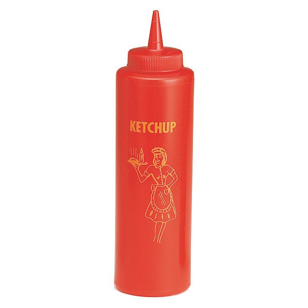 Tablecraft Nostlgia Sqz Bottle, Ktchp, 36mm, 12OZ, PK12 - 1112K