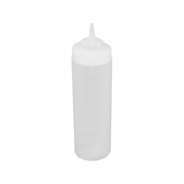 Winco 24 oz Wide-Mouth Squeeze Bottle, PK6 - PSW-24