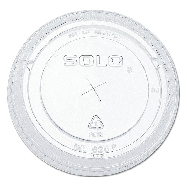 Dart Cold Cup Lid, 12 oz-26 oz, Clear, PK1000 - 626TS