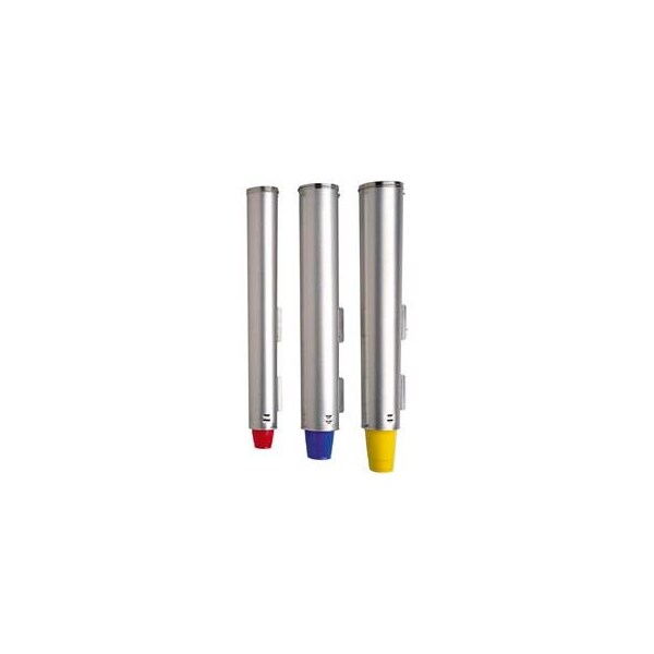 Dispense Rite Dispense-Rite Surface-Mount, Gravity-Feed Cup Dispenser - 14 to 24 oz. - ADJ-NW-81