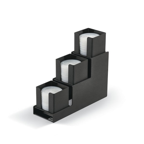 Vollrath Co Vollrath Acry Fab, Vertical Step Design Lid Holders, Vl-4, 4 Column, Countertop - VL-4