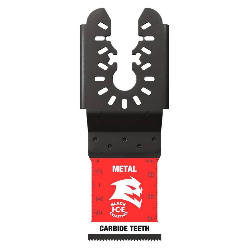 DIABLO 1-1/4 pulg. AMPED Steel Demon Universal Fit Carbide Teeth Oscillating Tool Blades for Metal - DOU125CF10