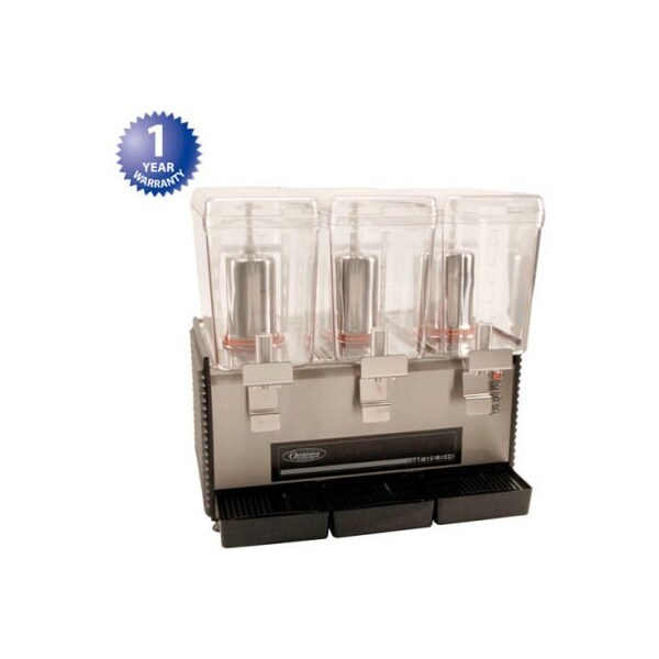 Allpoints Allpoints 1051002 Dispenser, Drink, Triple Bowl - 1051002
