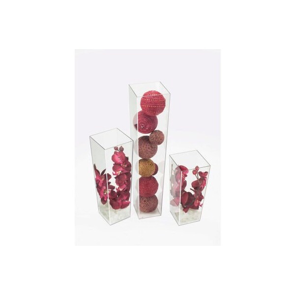 Cal Mil Plastics Cal-Mil Square Accent Display 5"W x 5"D x 24"H - 879-24