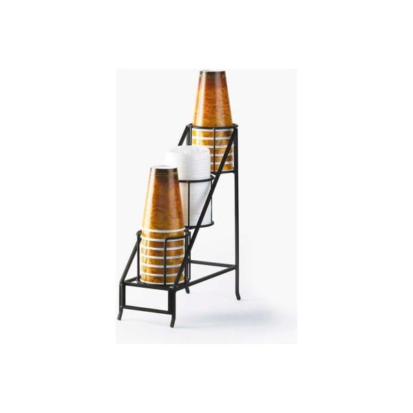 Cal Mil Plastics Cal-Mil 1452 Iron Cup and Lid Display 5"W x 12"D x 15"H - 1452