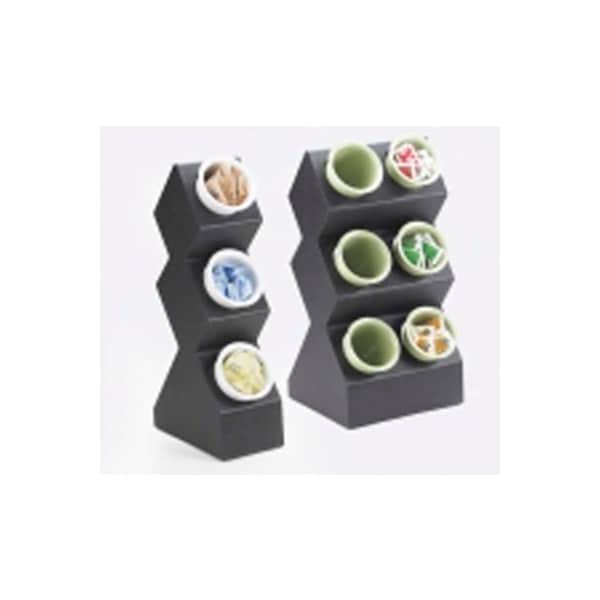 Cal Mil Plastics Cal-Mil 1016-6 Classic Vertical 6 Cylinder Display 11"W x 8"D x 20"H - 1016-6