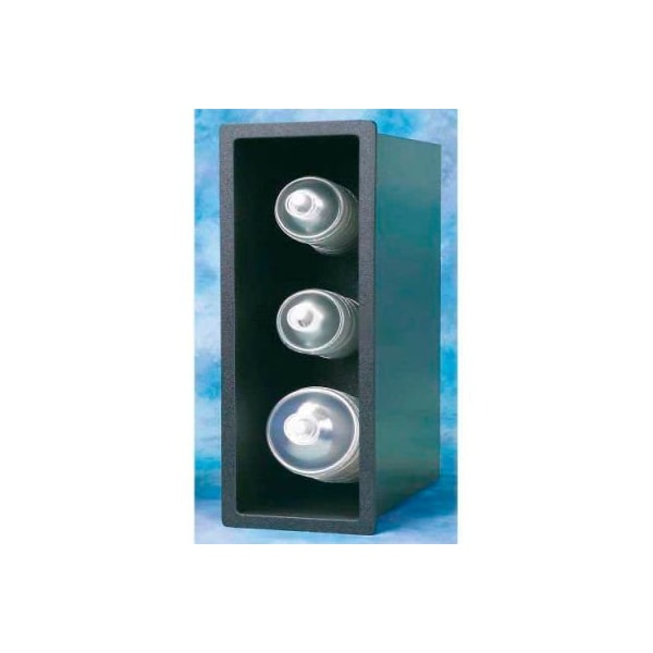 Vollrath Co Vollrath Acry Fab, Flush Mount Vertical Lid Dispenser, 3 Stack 18-7/8x6-3/4x13-1/4 - FMDL-3V
