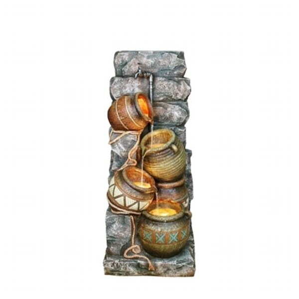 Ore International Ore International K336 43in. Potter Pitcher Indoor - Outdoor Fountain - K336