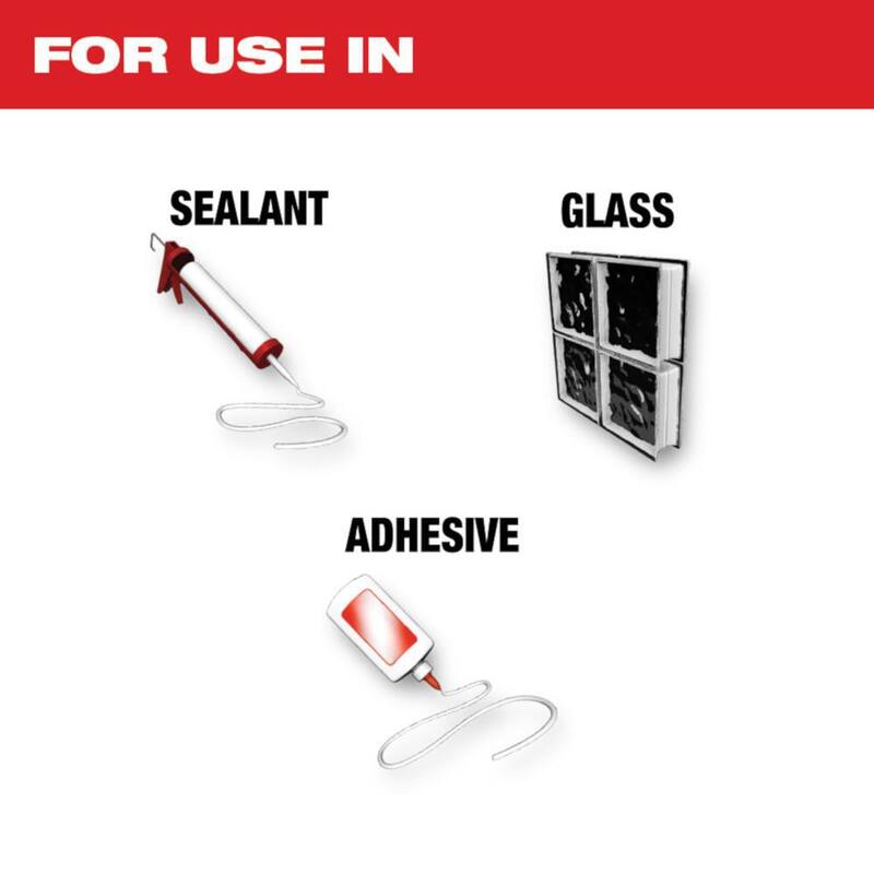 Cortador flexible de masilla y calafateo en forma de hongo de acero inoxidable de Milwaukee Herramienta multiusos con hoja oscilante (5 piezas) - 49-25-2222