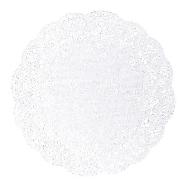 Hoffmaster French Lace Doily, 8", PK1000 - 500533