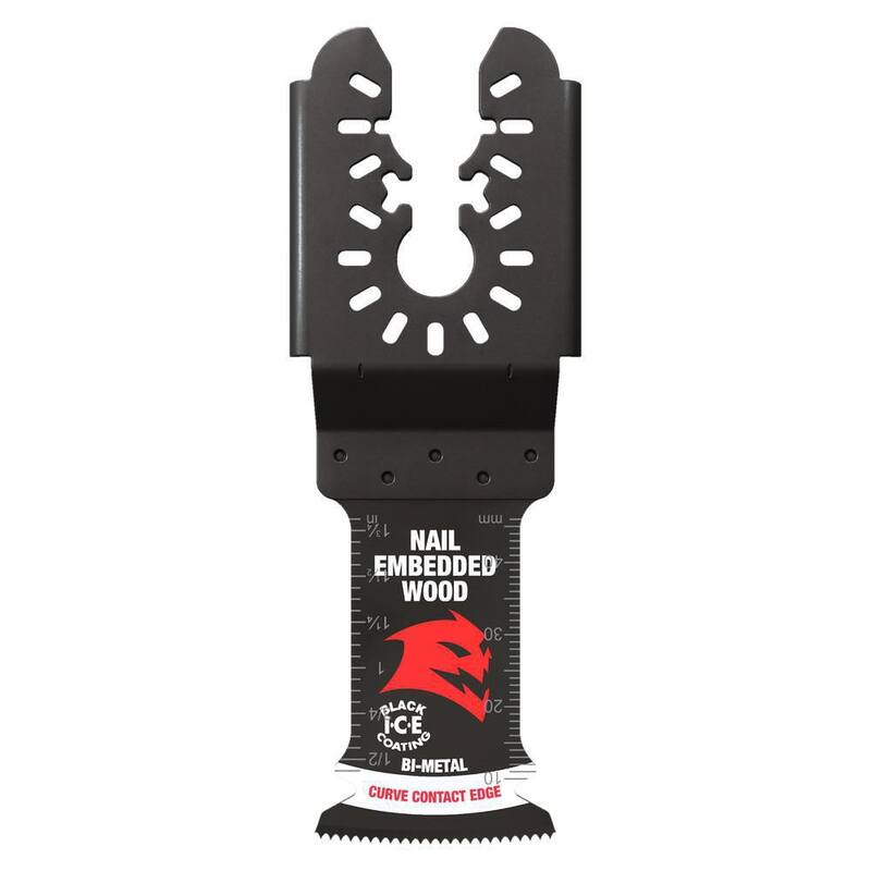 DIABLO 1-1/4 pulg. Hojas Oscilantes Demo Demon Universal Fit Bimetal para Madera con Clavos Incrustados - DOU125BW10