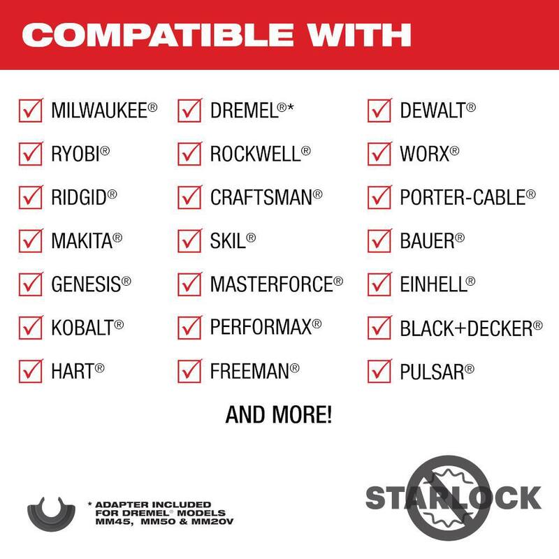 Milwaukee 2 in. Kit de cuchillas oscilantes para raspador de ajuste universal de acero inoxidable Rígido/Flexible para herramienta múltiple (2 piezas) - 49-25-2202