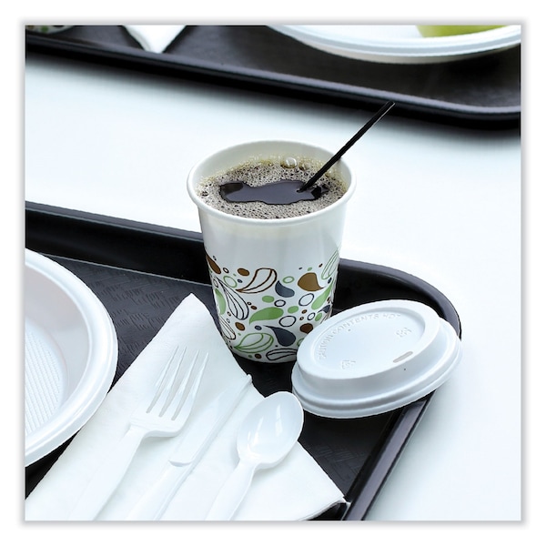 Boardwalk Stir-Straw 5-1/4", Black, PK10000 - BWK STRU525B10