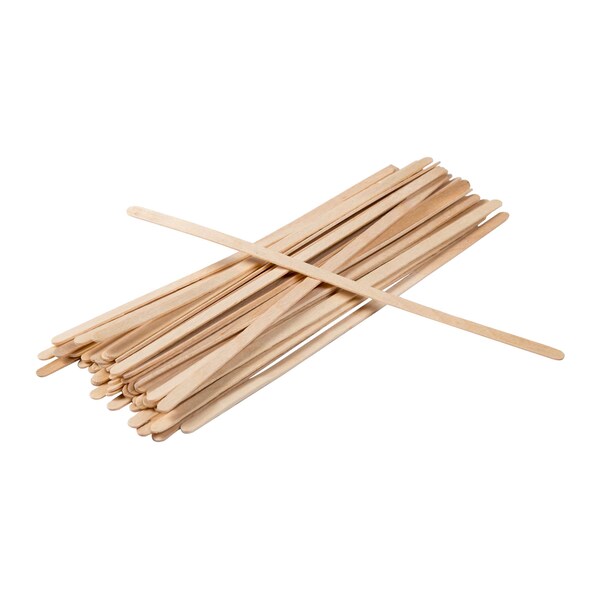Amercareroyal Royal 7.5" Wood Coffee Stirrer, PK5000 - R825