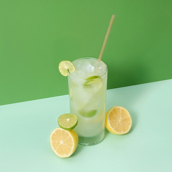 Greenprint Greenprint Agave Based Natural Agave 8.25" Standard Straw, Unwrapped 2,000 ct - SNA21U