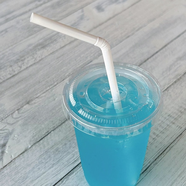 Boardwalk Flexible Wrapped Straws, 7.75", Plastic, White, PK10000 - BWKFSTW775W25