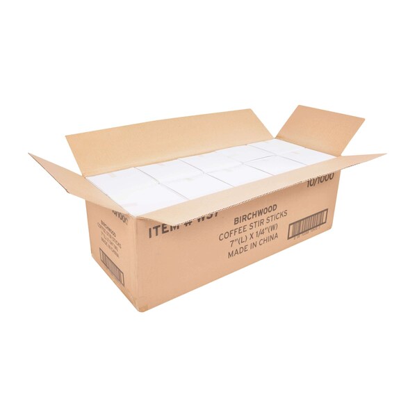 Amercareroyal Royal 7 Wood Stir Sticks, PK1000 - WS7