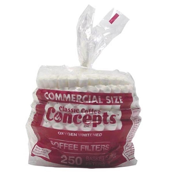 Classic Concepts 12 Cup Paper Coffee Filter, 250 ct., Commercial - CL451846