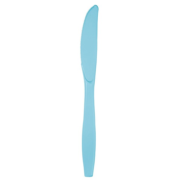Touch Of Color Pastel Blue Plastic Knives, 7.5", 288PK - 010606