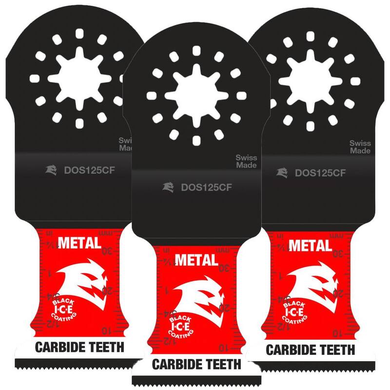 DIABLO 1-1/4 pulgadas AMPED Steel Demon Starlock Hojas Oscilantes de Carburo para Metal - DOS125CF3