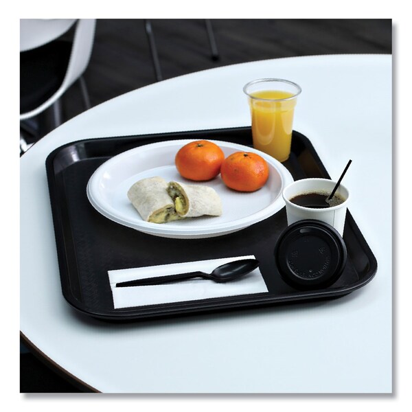 Boardwalk Heavyweight Wrapped Polypropylene Cutlery, Spoon, Plastic, Black, 1000PK - BWKTSHWPPBIW