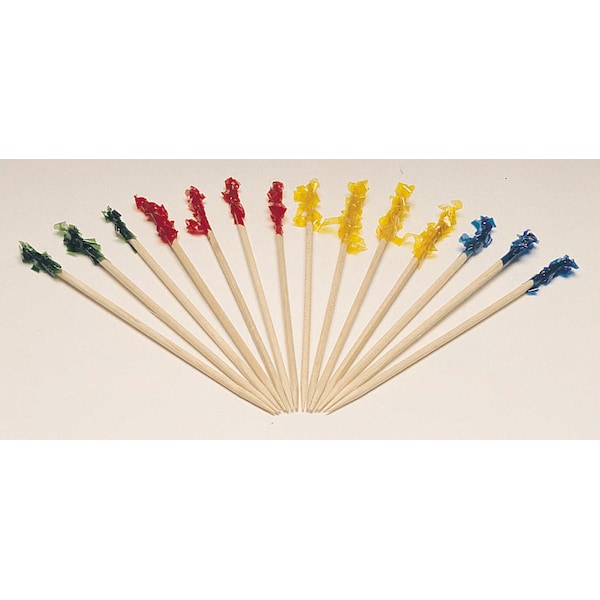 Goldmax Goldmax Club Frills Wooden Pick, PK10000 - 1002-1