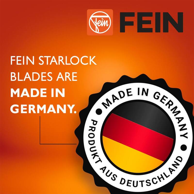FEIN Hoja de sierra fina E-Cut de 1-3/16 pulg. Starlock (Paquete de 10) - 63502157290